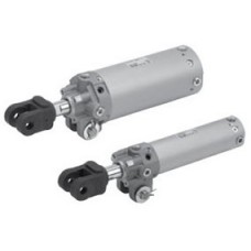 SMC Specialty & Engineered Cylinder CK1-Z/CKG1-Z, Clamp Cylinder, Magnetic Field Resistant Auto Switch (Band Mounting Style)